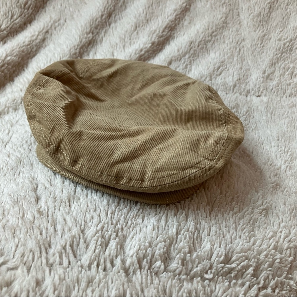 The Children's Place Tan Corduroy Baby Flat Cap